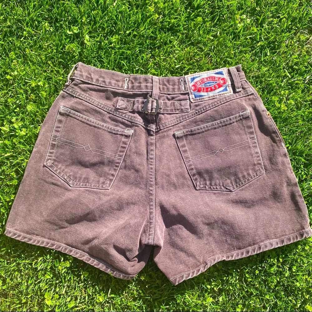 Vintage Hydraulic Denim Shorts